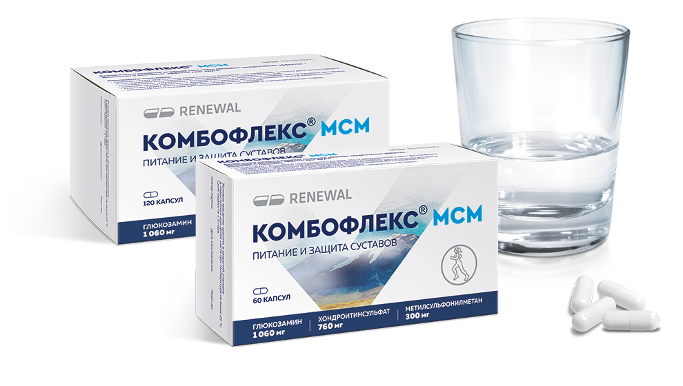 Первый хондропротекторный комплекс нового поколения в продуктовом портфеле ТМ Renewal®