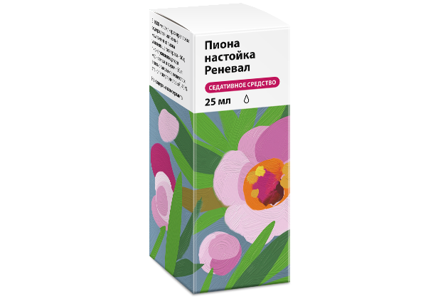 Пиона настойка Реневал 25 мл Пиона настойка Реневал 25 мл