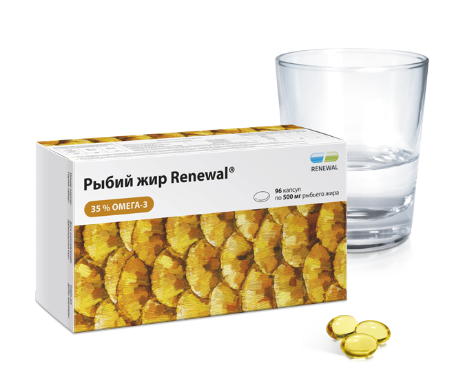 Рыбий жир Renewal® №96