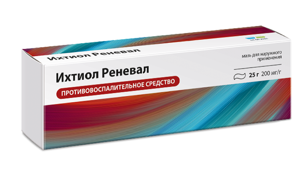Ихтиол Реневал 200 мг/г 25 г Ихтиол Реневал 200 мг/г 25 г