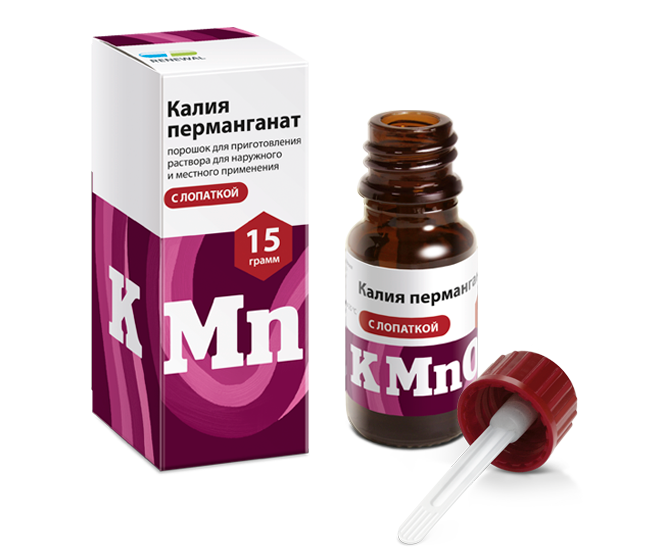 Калия перманганат 15 г