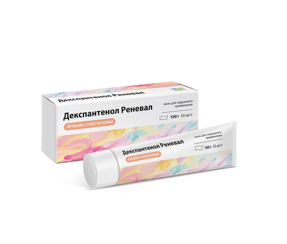 Декспантенол Реневал 50 мг/г 100 г