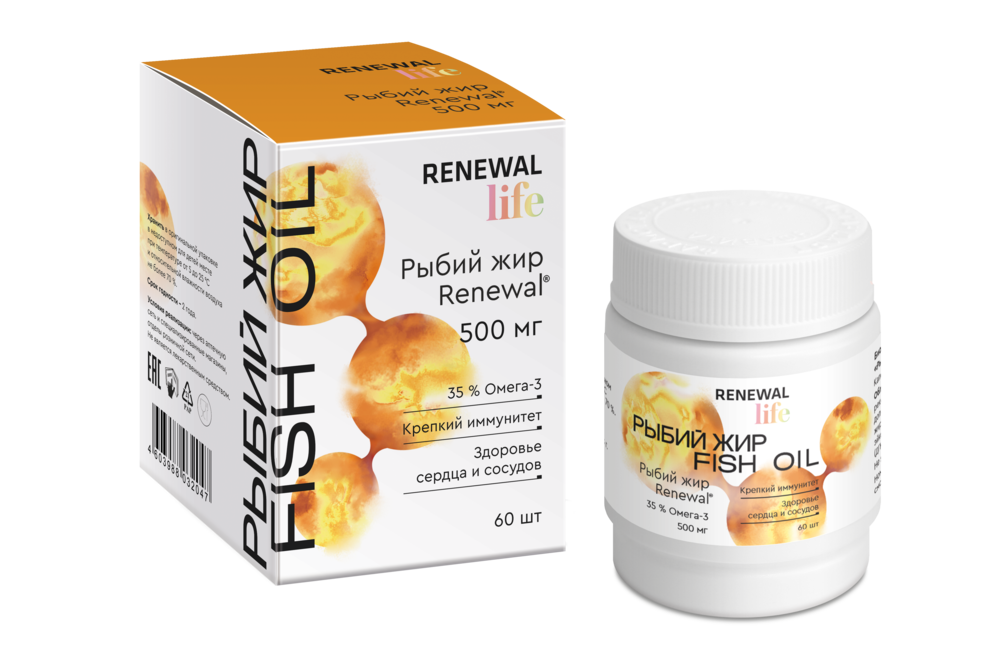 Рыбий жир Renewal® №60