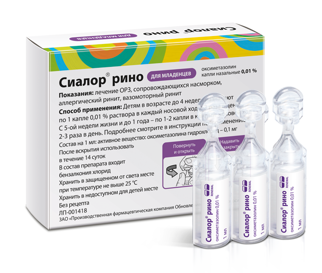 Фармакологические свойства Сиалор® рино