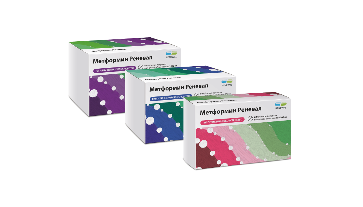 Новинка Метформин Реневал – эффективное средство для лечения и профилактики сахарного диабета 2 типа