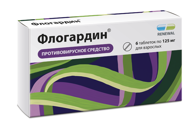Флогардин ТМ Renewal®. Препарат для лечения и профилактики ОРВИ  и гриппа для взрослых. Старт продаж в аптеках РФ