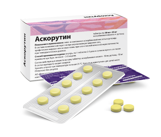 Фармакологические свойства Аскорутин