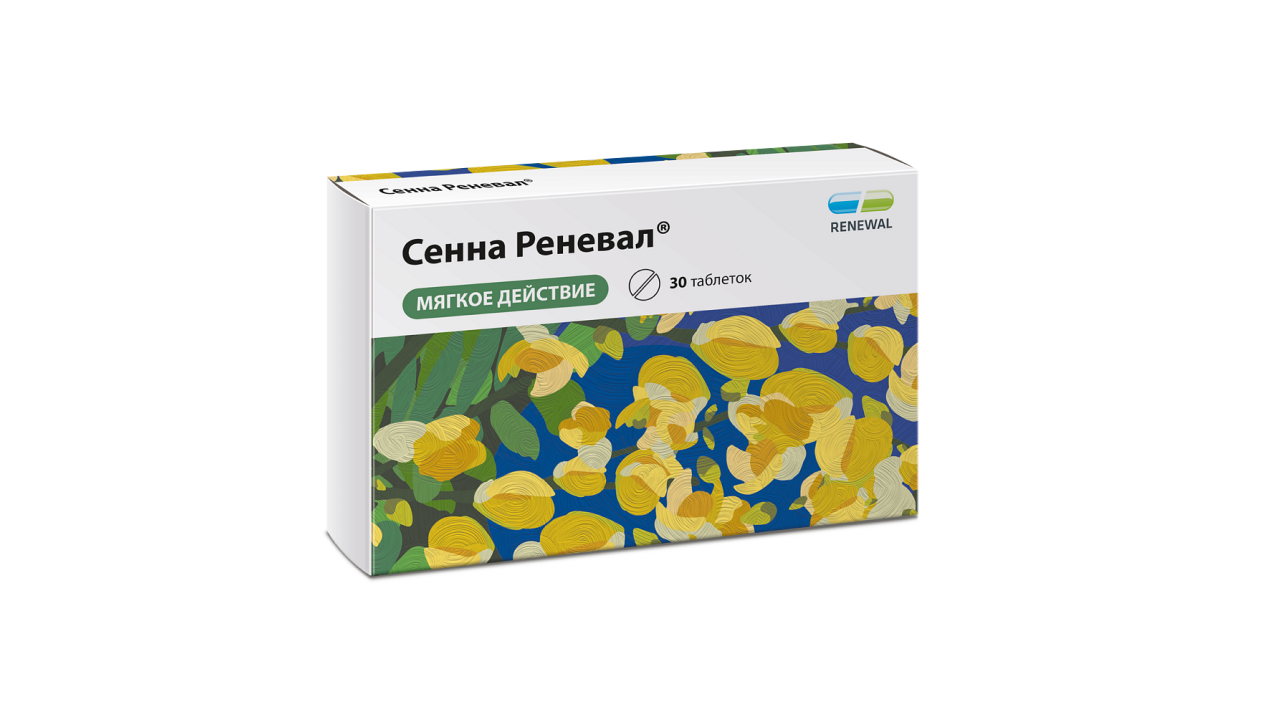 Продуктовый портфель ТМ Renewal® пополнился БАД Сенна Реневал