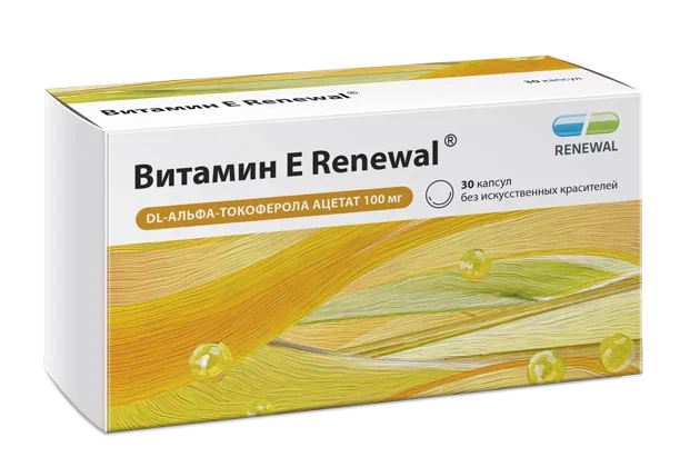 Витамин Е Renewal® №30