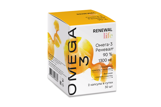 Омега-3 Реневал® 90% №30 Омега-3 Реневал® 90% №30