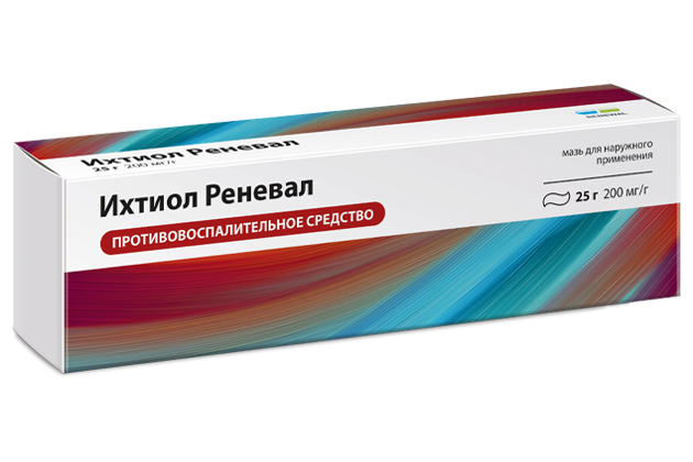 Ихтиол Реневал 200 мг/г 25 г