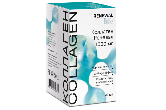 Коллаген Реневал 1000 мг №90 Коллаген Реневал 1000 мг №90