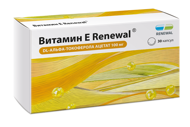 Витамин Е Renewal® №30