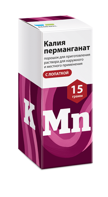 Калия перманганат 15 г Калия перманганат 15 г