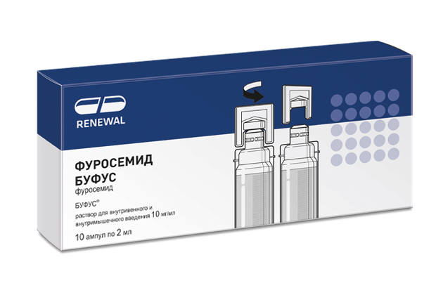 Продуктовый портфель ТМ Renewal®   пополнился диуретическим препаратом – Фуросемид буфус