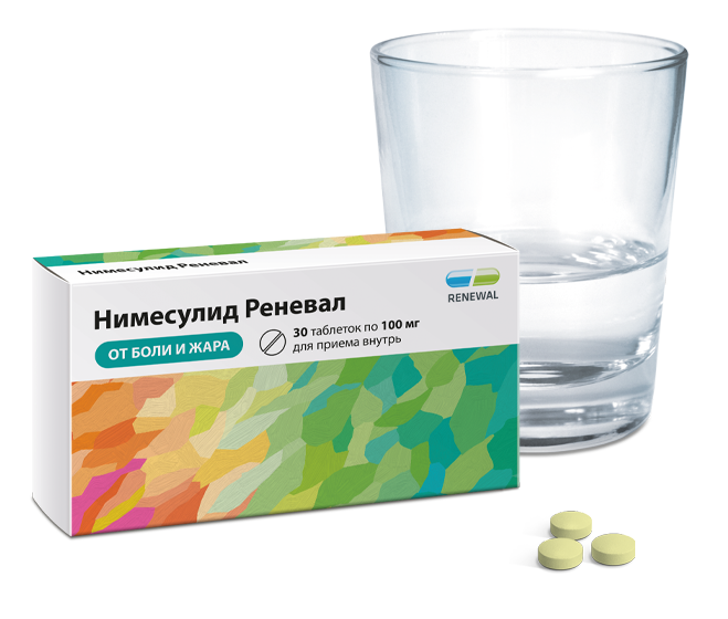 Нимесулид Реневал 100 мг №30