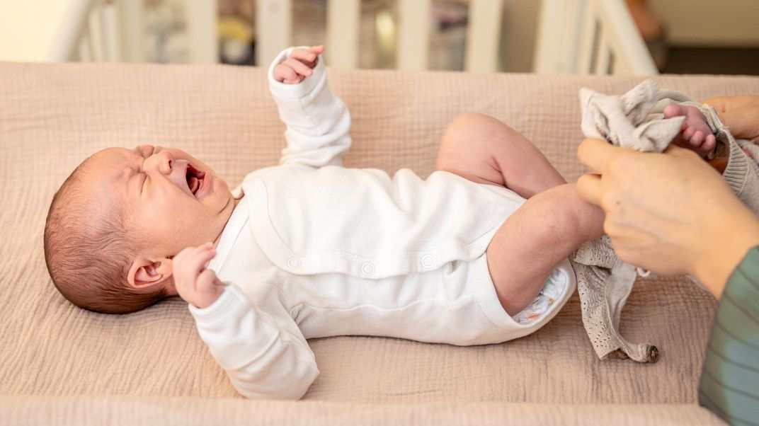 Колики у новорожденных