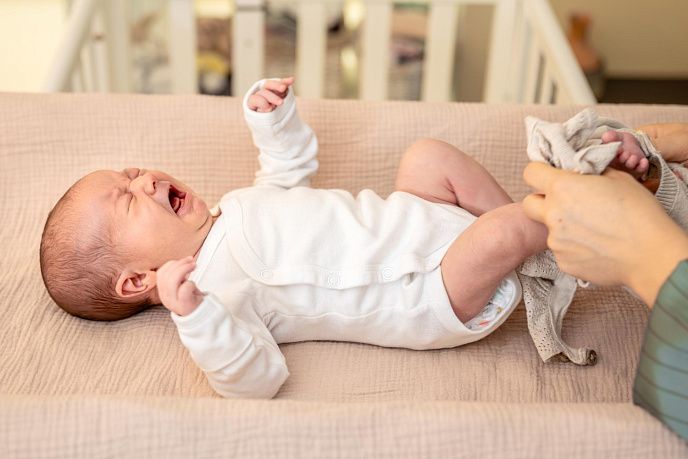 Колики у новорожденных